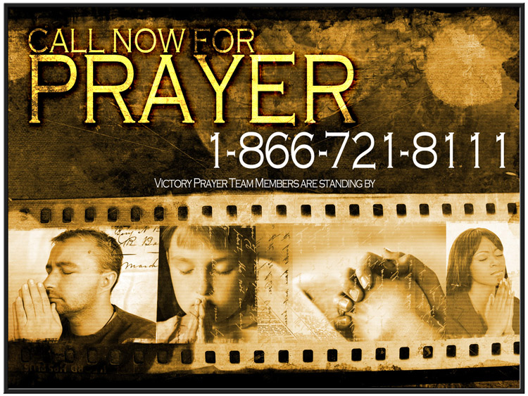 Call for prayer, 1-866-721-8111